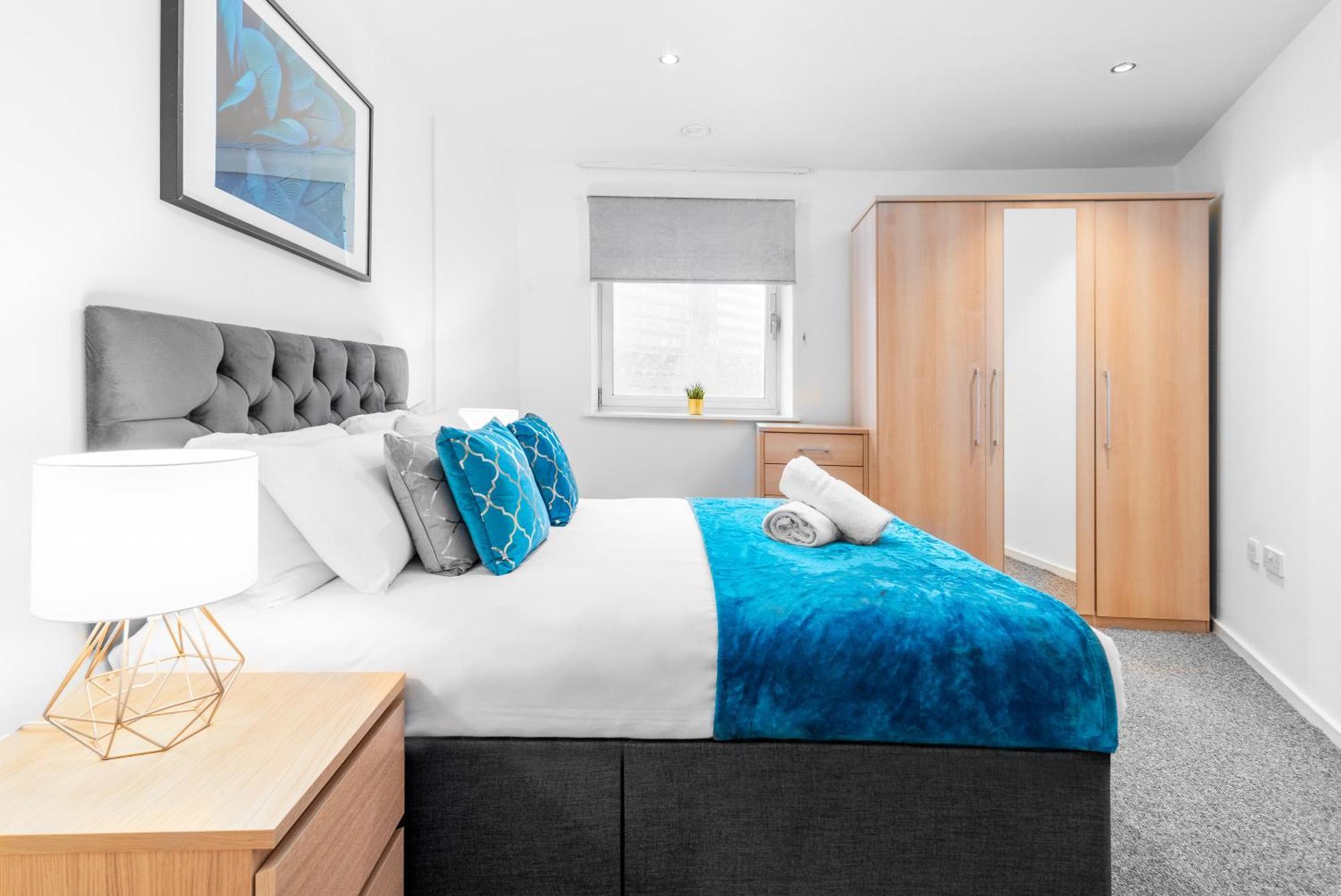 City Centre Apartment - 2 Bedroom - Secure Parking - Top Rated - 201M Birmingham Zewnętrze zdjęcie