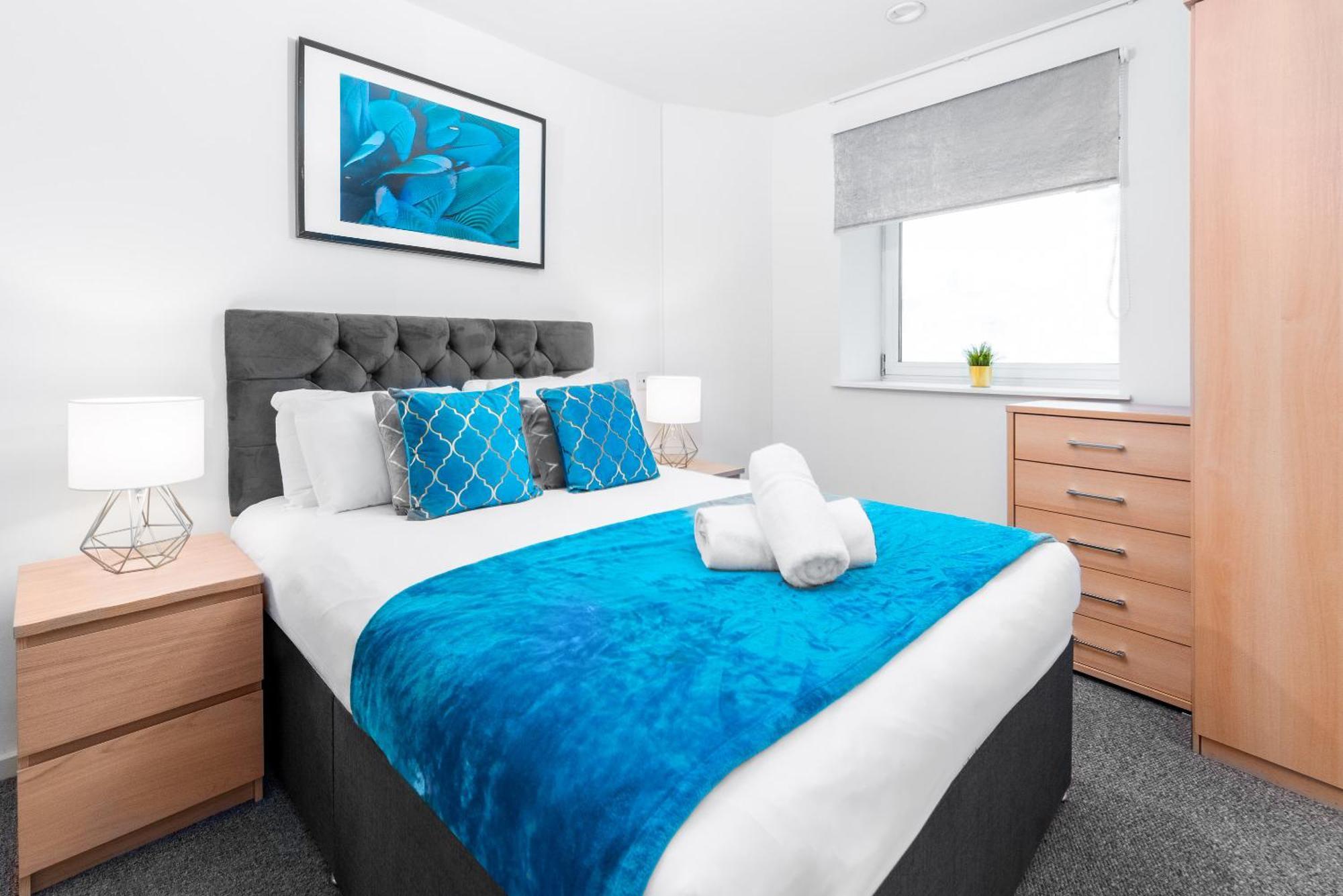 City Centre Apartment - 2 Bedroom - Secure Parking - Top Rated - 201M Birmingham Zewnętrze zdjęcie