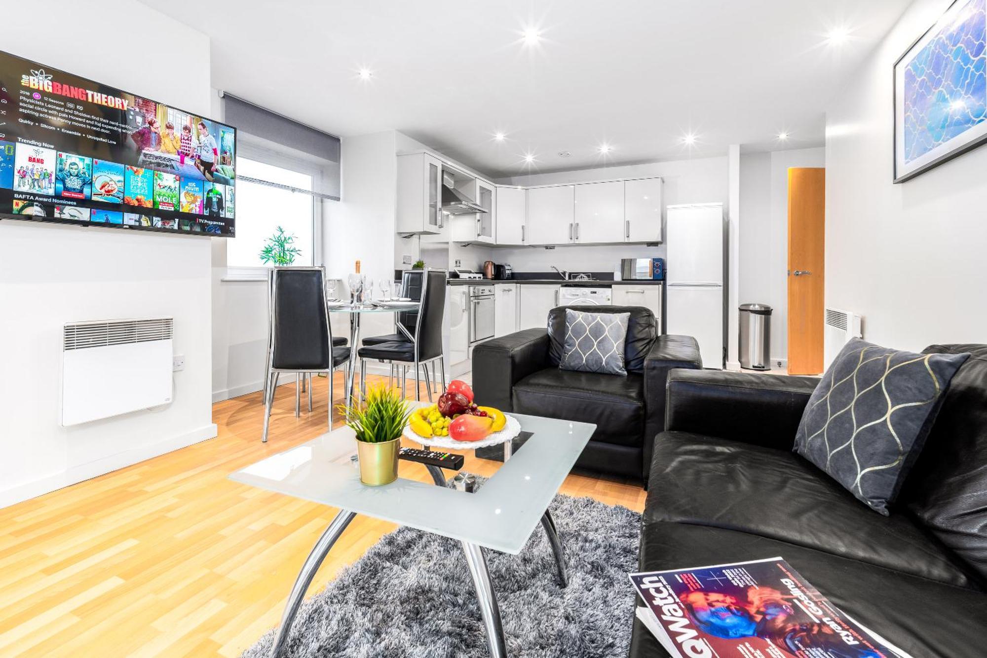 City Centre Apartment - 2 Bedroom - Secure Parking - Top Rated - 201M Birmingham Zewnętrze zdjęcie