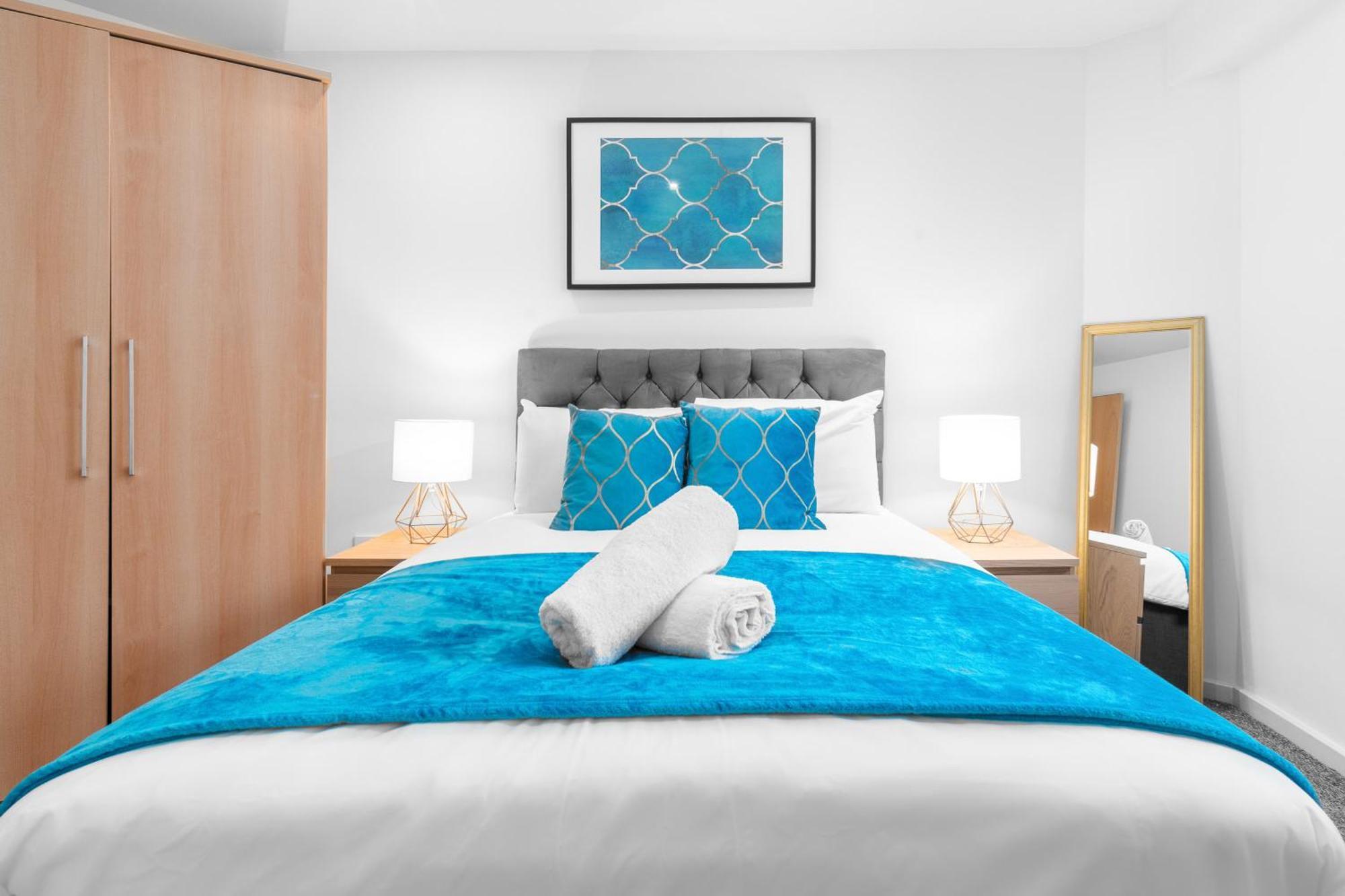 City Centre Apartment - 2 Bedroom - Secure Parking - Top Rated - 201M Birmingham Zewnętrze zdjęcie