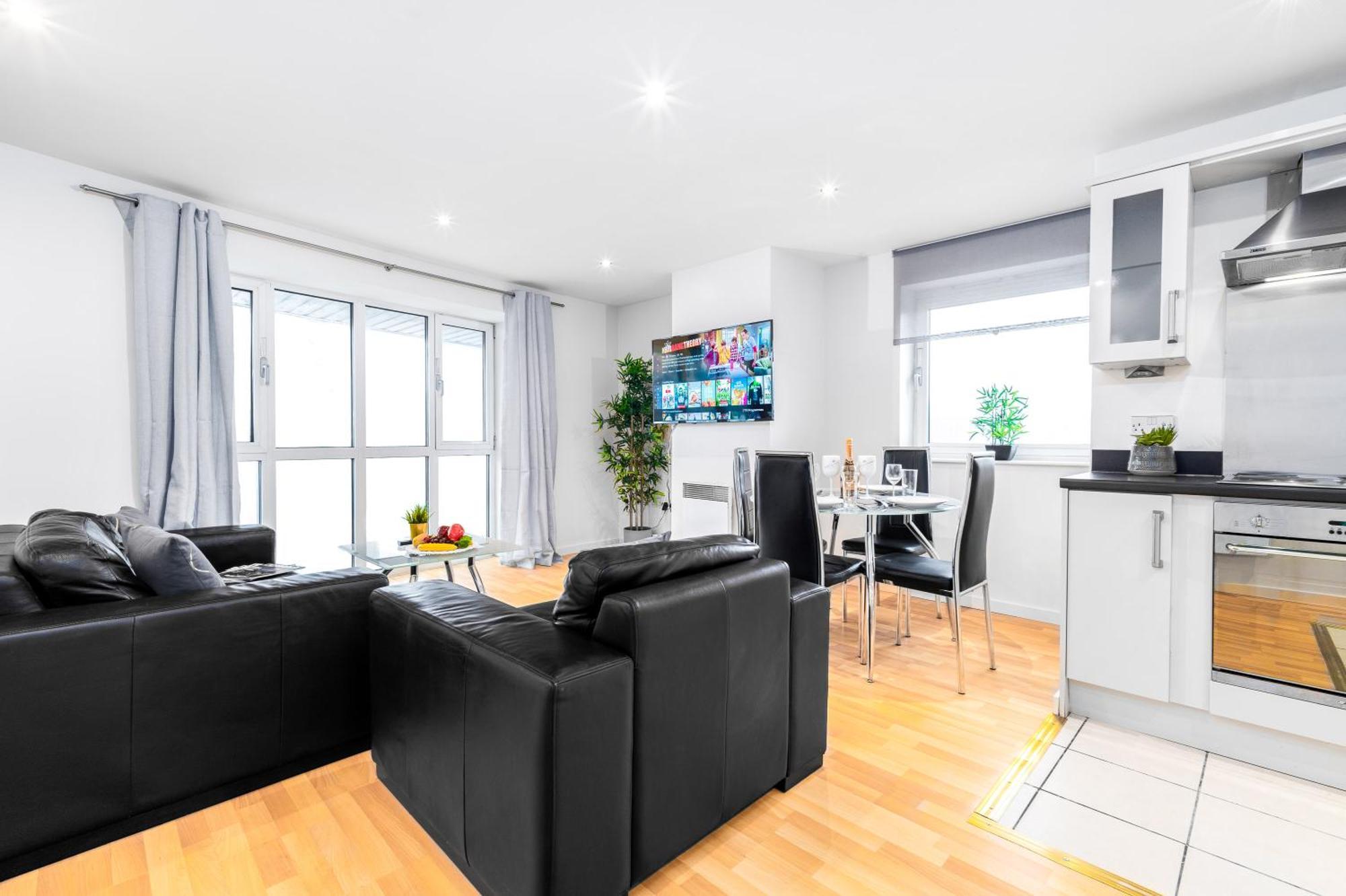 City Centre Apartment - 2 Bedroom - Secure Parking - Top Rated - 201M Birmingham Zewnętrze zdjęcie
