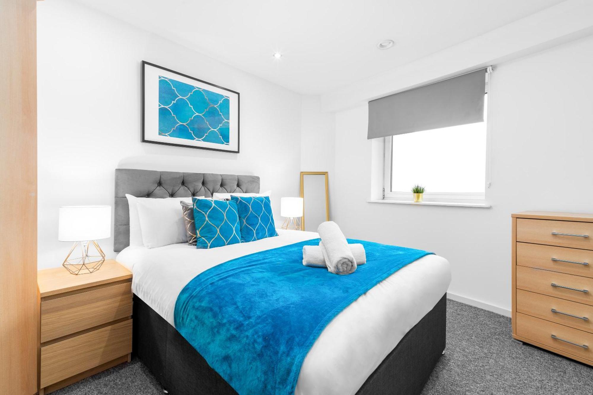 City Centre Apartment - 2 Bedroom - Secure Parking - Top Rated - 201M Birmingham Zewnętrze zdjęcie